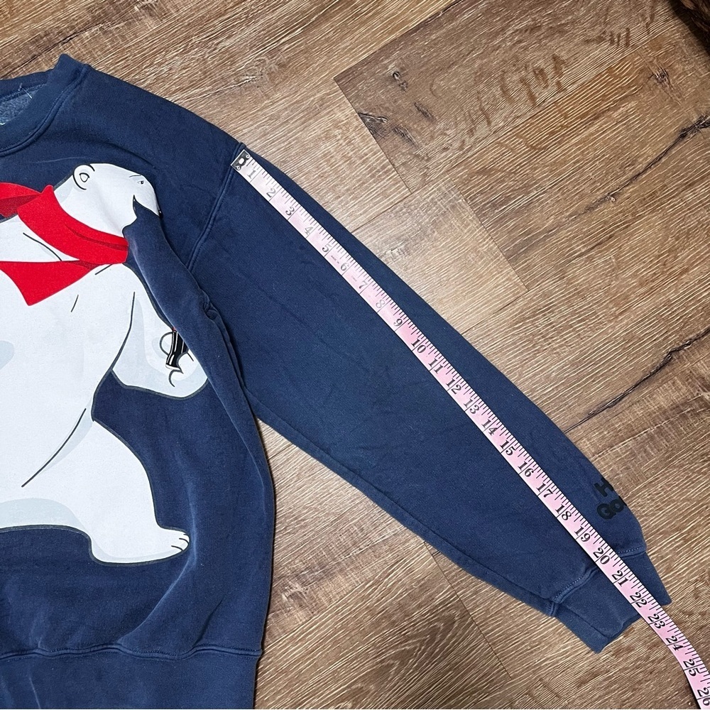 PACSUN Coca Cola Polar Bear Crewneck Sweater Size Small NWT - Picture 8 of 8